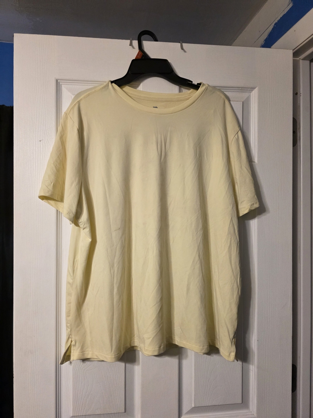 all in motion Pale Yellow Crew Neck Short Sleeve Tee